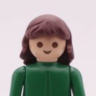 Playmobil Pelo melena castaño rojiza ¡Despiece! | clickclack.es