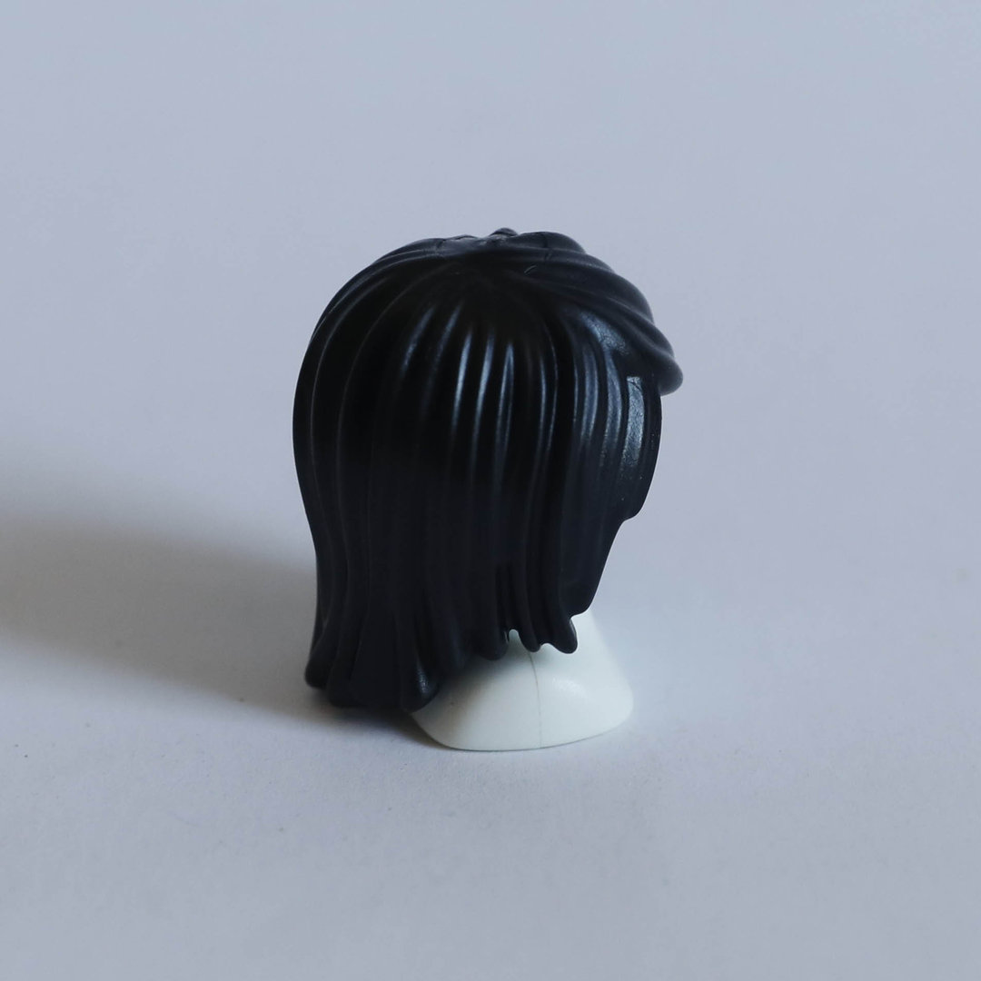 Playmobil Pelo melena media negra ¡Despiece! | clickclack.es