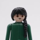 Playmobil Pelo negro con trenza larga ¡Despiece! | clickclack.es