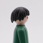 Playmobil Pelo negro corto despeinado ¡Despiece! | clickclack.es