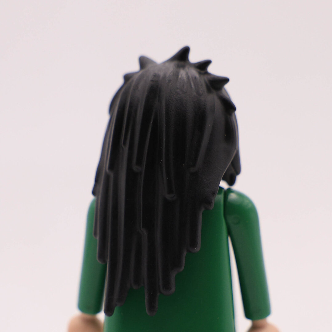 Playmobil Pelo negro largo tupido ¡Despiece! | clickclack.es