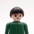 Playmobil Pelo negro liso corto ¡Despiece! | clickclack.es