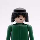 Playmobil Pelo negro medio despeinado ¡Despiece! | clickclack.es