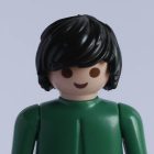 Playmobil Pelo negro medio ¡Despiece! | clickclack.es
