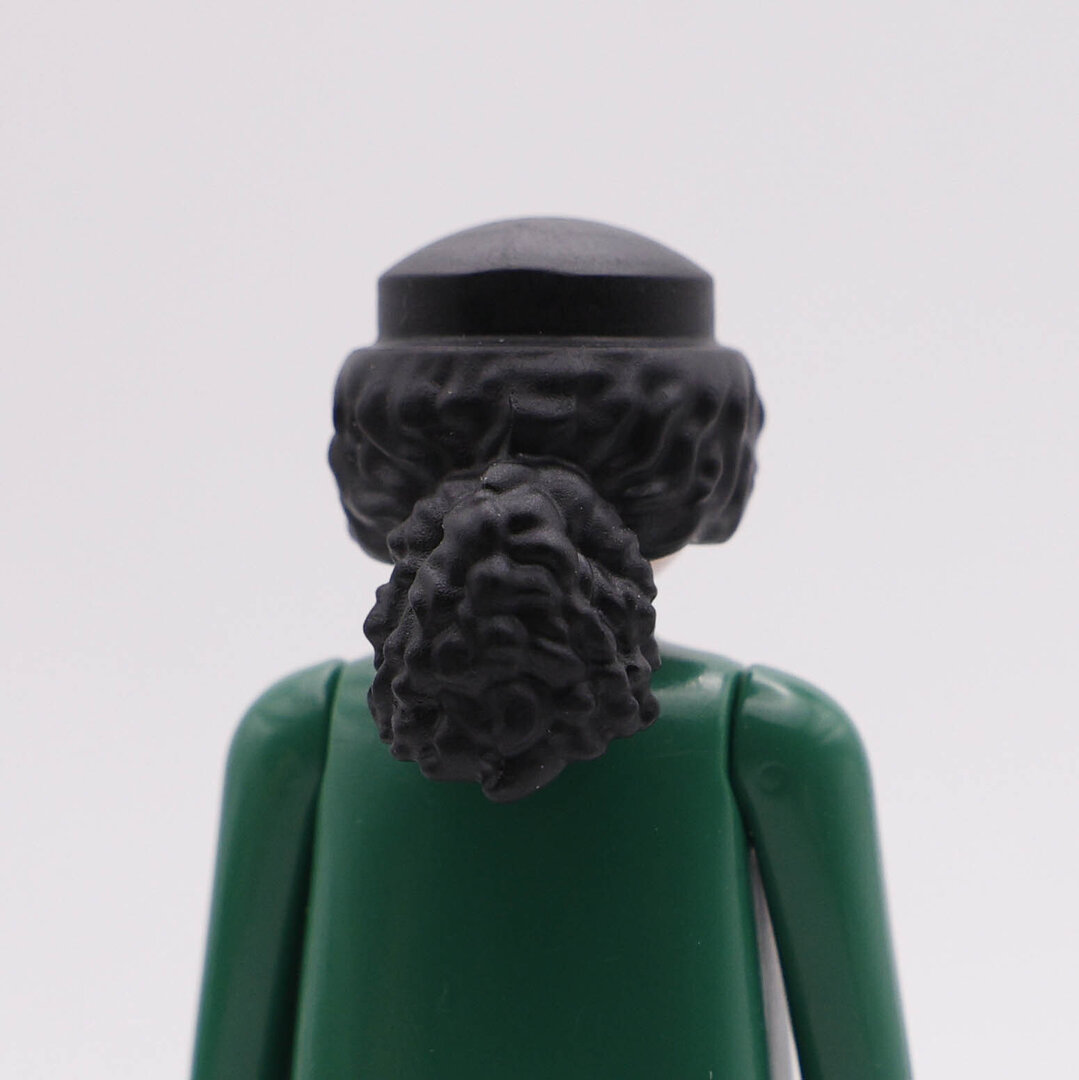Playmobil Pelo negro rizado recogido ¡Despiece! | clickclack.es