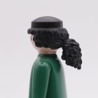 Playmobil Pelo negro rizado recogido ¡Despiece! | clickclack.es