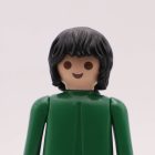 Playmobil Pelo negro suelto medio ¡Despiece! | clickclack.es