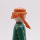 Playmobil Pelo pelirrojo dos trenzas ¡Despiece! | clickclack.es