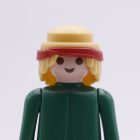 Playmobil Pelo rubio largo pañuelo rojo ¡Despiece! | clickclack.es