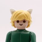 Playmobil Pelo rubio mate con orejas blancas ¡Despiece! | clickclack.es
