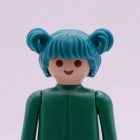 Playmobil Pelo turquesa con moños ¡Despiece! | clickclack.es