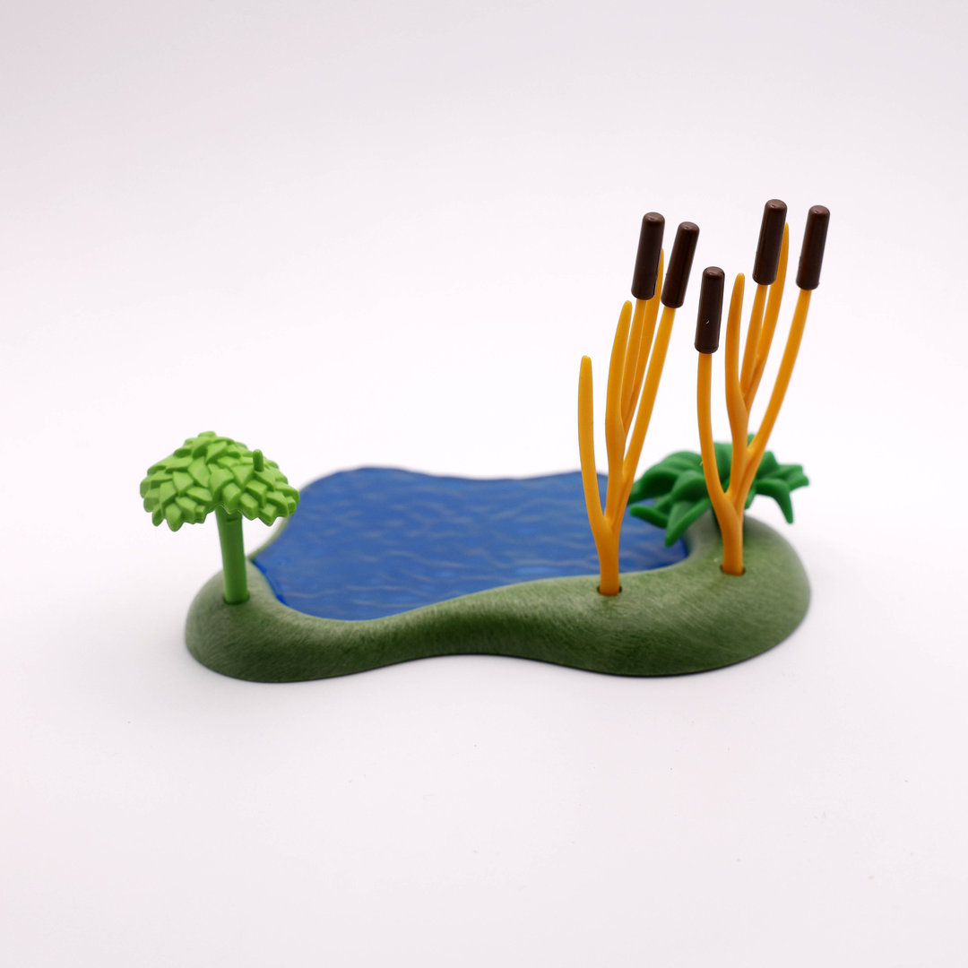 Playmobil Pequeña charca con vegetación ¡Despiece! | clickclack.es