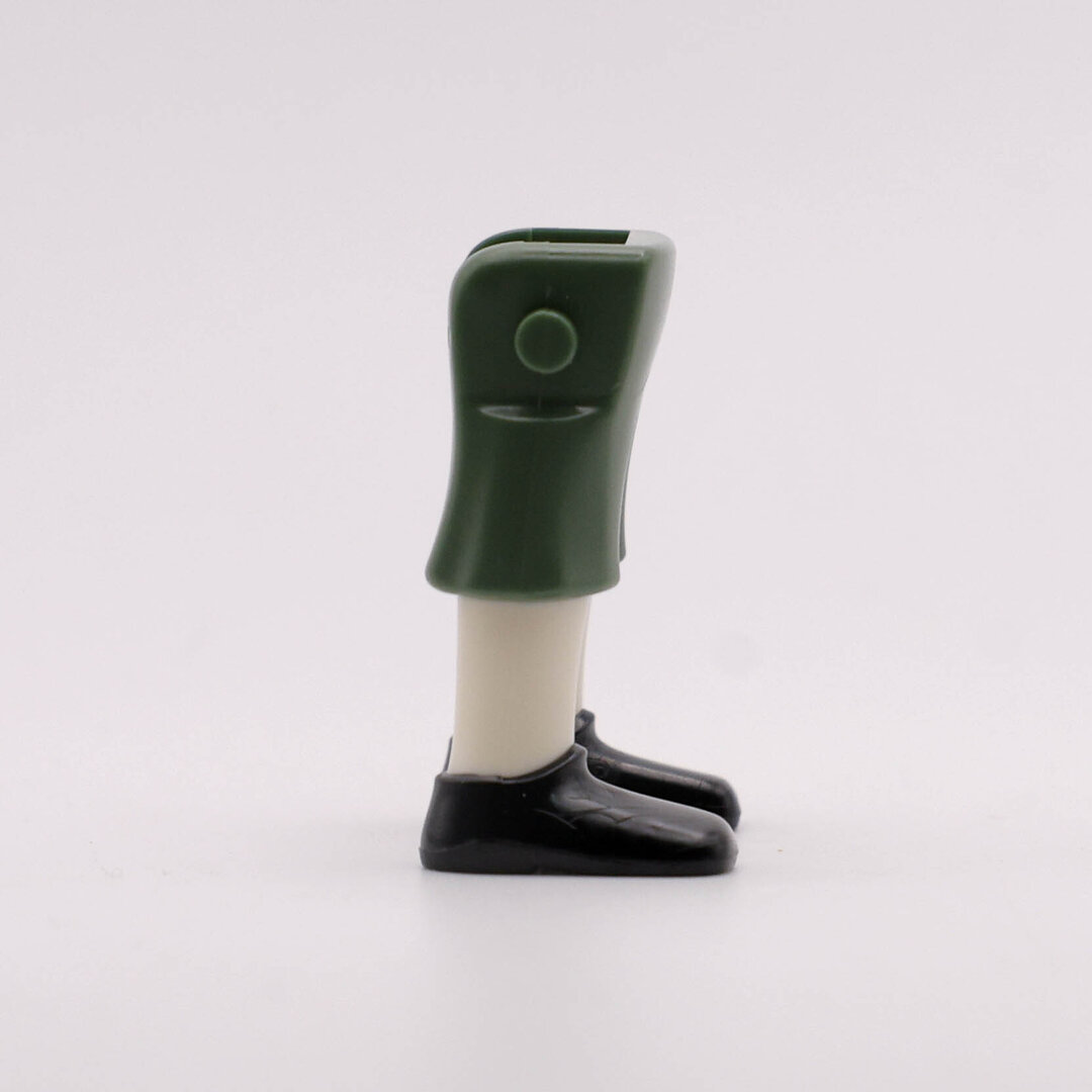 Playmobil Piernas aldeano verde blanco ¡Despiece! | clickclack.es