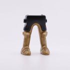 Playmobil Piernas armadura negro oro ¡Despiece! | clickclack.es