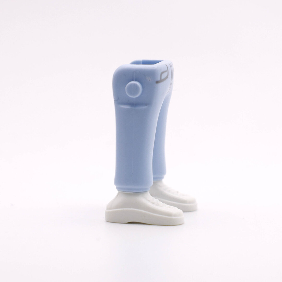 Playmobil Piernas azul claro zapatilla blanca ¡Despiece! | clickclack.es