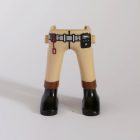 Playmobil Piernas explorador arena botas negras ¡Despiece! | clickclack.es