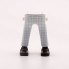 Playmobil Piernas gordas blancas a cuadros ¡Despiece! | clickclack.es