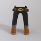 Playmobil Piernas negras botas marrones ¡Despiece! | clickclack.es