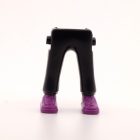 Playmobil Piernas negras zapatilla violeta ¡Despiece! | clickclack.es
