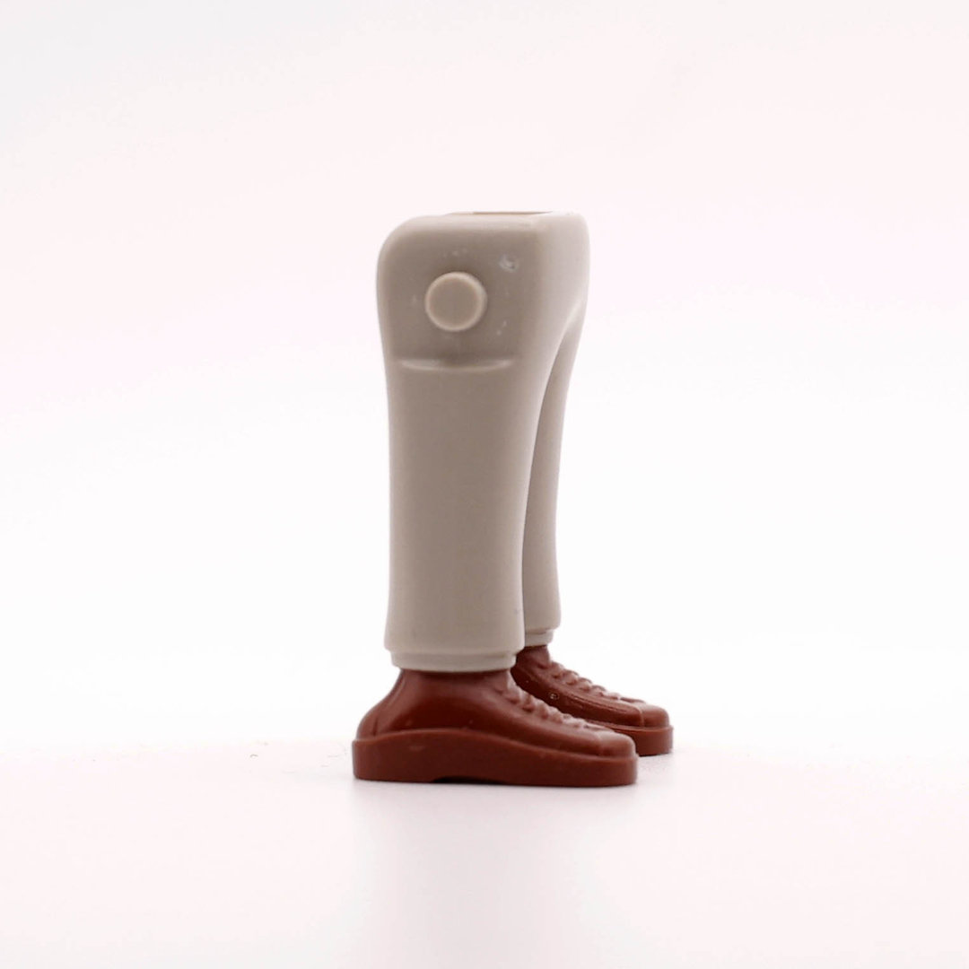 Playmobil Piernas pantalón claro zapatilla marrón ¡Despiece! | clickclack.es