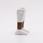 Playmobil Piernas pantalón corto blanco ¡Despiece! | clickclack.es