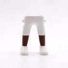 Playmobil Piernas pantalón corto blanco ¡Despiece! | clickclack.es