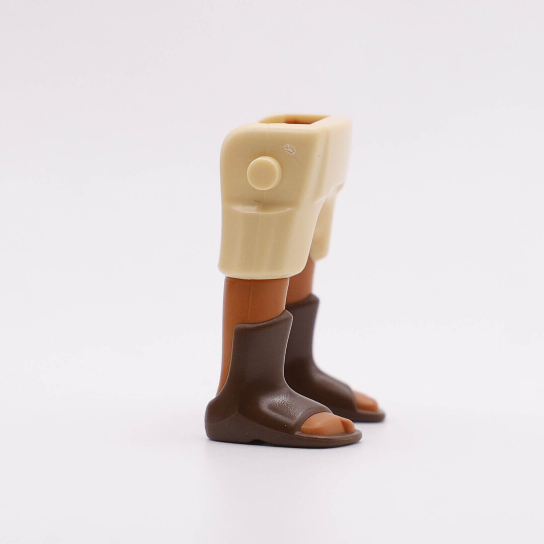 Playmobil Piernas pantalón corto ocre sandalia alta ¡Despiece! | clickclack.es