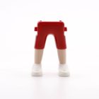 Playmobil Piernas pantalón corto rojo ¡Despiece! | clickclack.es