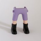 Playmobil Piernas pantalón corto violeta ¡Despiece! | clickclack.es