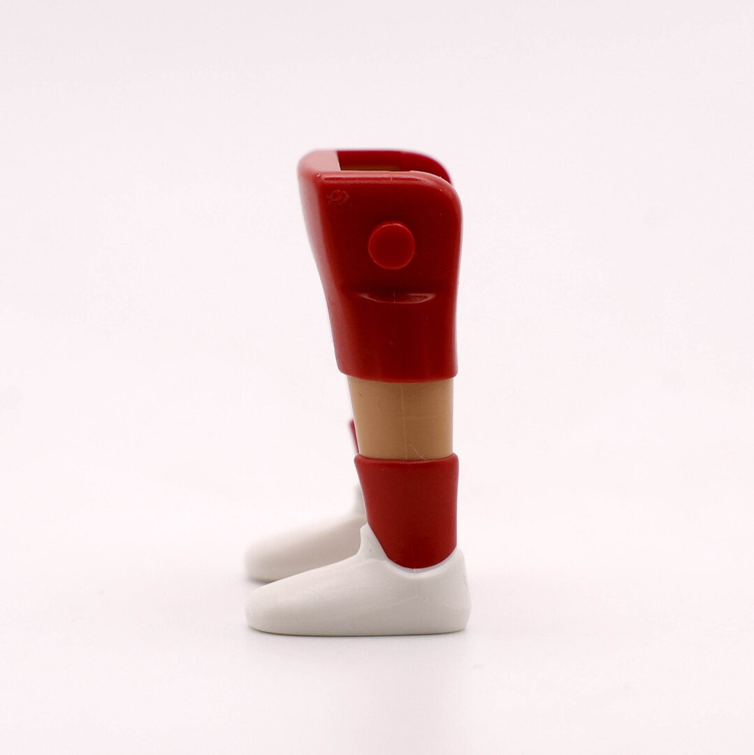 Playmobil Piernas rojas de futbolista ¡Despiece! | clickclack.es
