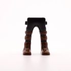 Playmobil Piernas trampero negras marrones ¡Despiece! | clickclack.es