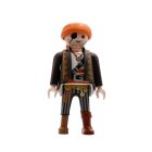 Playmobil Pirata calvo de marrón ¡Mercadillo! | clickclack.es
