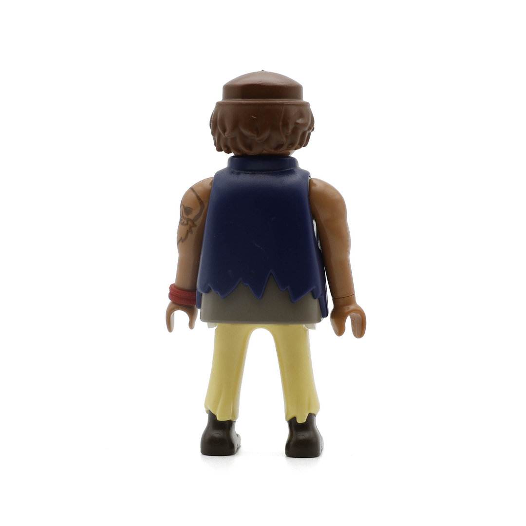 Playmobil Pirata forzudo de amarillo azul ¡Mercadillo! | clickclack.es
