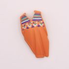 Playmobil Poncho naranja con estampado ¡Despiece! | clickclack.es
