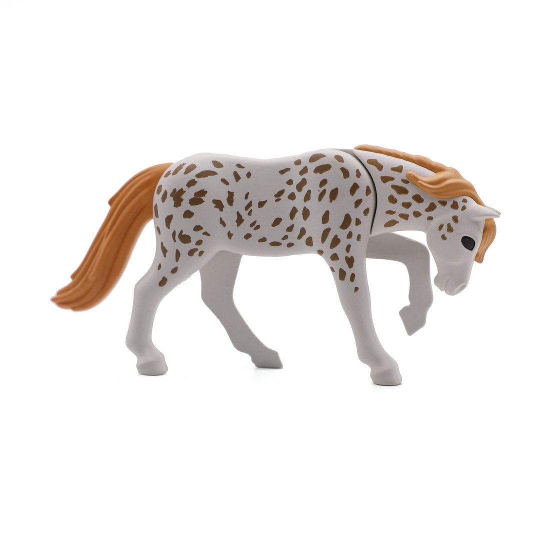 Playmobil Potro grande blanco moteado ¡Mercadillo! | clickclack.es