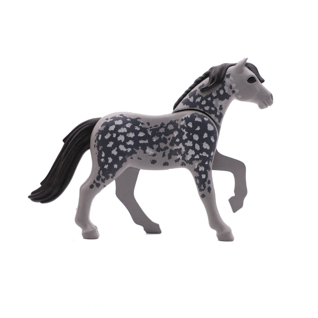 Playmobil Potro grande gris moteado ¡Mercadillo! | clickclack.es