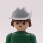 Playmobil Sombrero explorador gris claro ¡Despiece! | clickclack.es