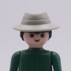 Playmobil Sombrero granjero gris claro ¡Despiece! | clickclack.es