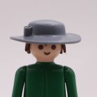 Playmobil Sombrero gris ancho ¡Despiece! | clickclack.es