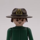 Playmobil Sombrero stetson marrón policía montada ¡Despiece! | clickclack.es