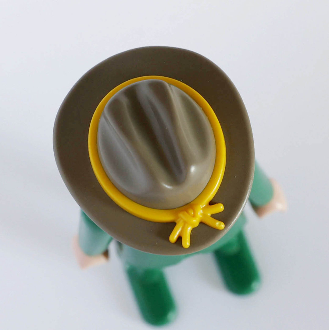Playmobil Sombrero vaquero gris lazo amarillo ¡Despiece! | clickclack.es