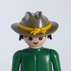 Playmobil Sombrero vaquero gris lazo amarillo ¡Despiece! | clickclack.es