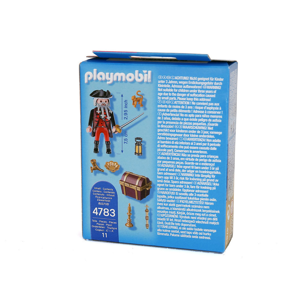 Playmobil Special Plus 4783 Pirata con cofre ¡Pirates! | clickclack.es