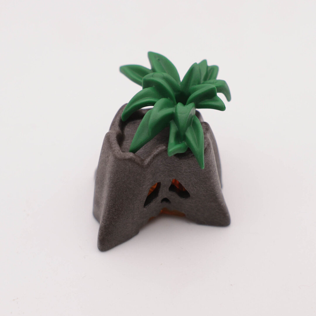 Playmobil Tocón de árbol con vegetación y damiante ¡Despiece! | clickclack.es