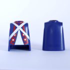 Playmobil Torso soldado azul y rojo ¡Despiece! | clickclack.es