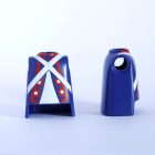 Playmobil Torso soldado azul y rojo ¡Despiece! | clickclack.es