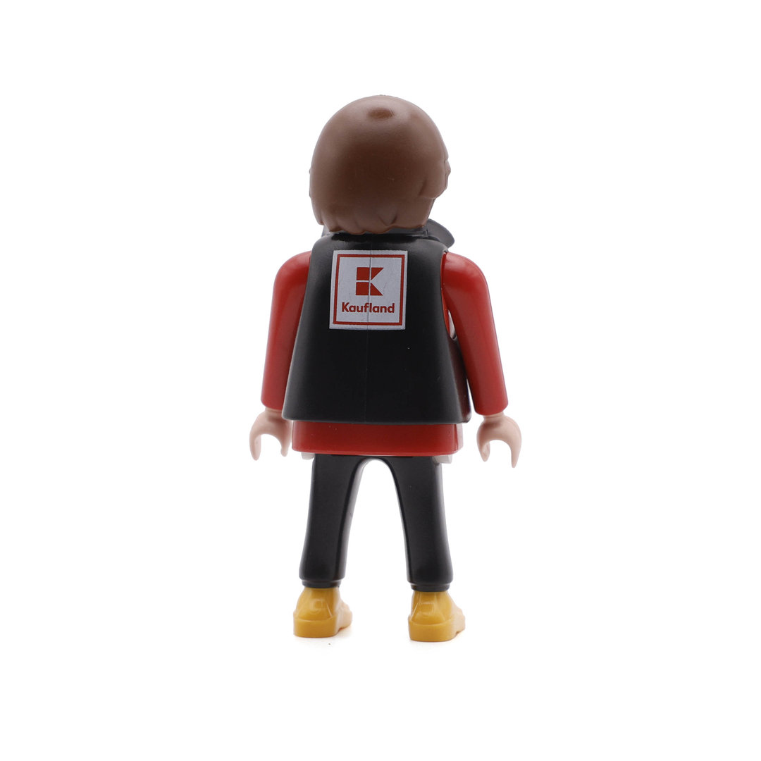Playmobil Trabajador Hipermercado Kaufland ¡Mercadillo! | clickclack.es