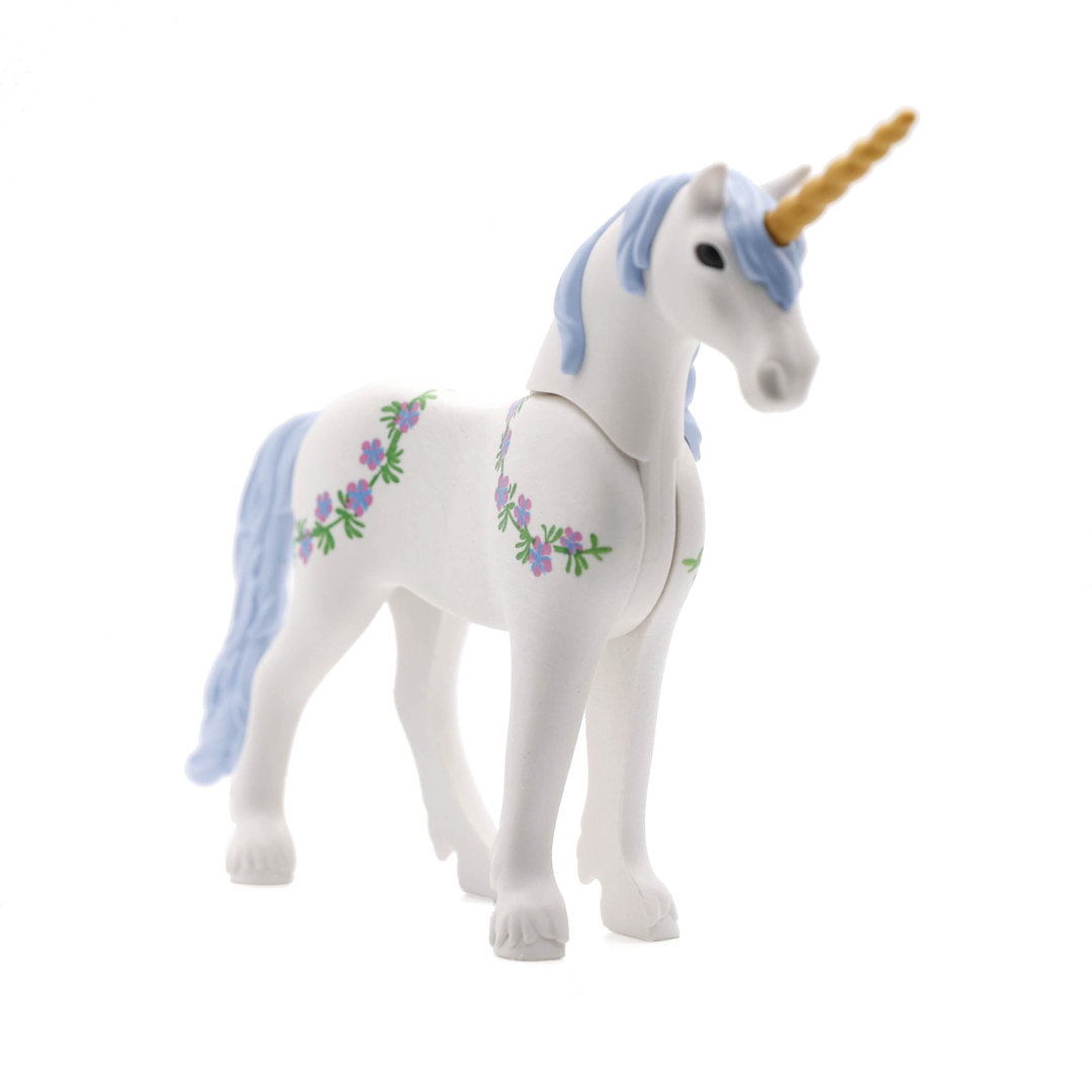 Playmobil Unicornio blanco con flores ¡Mercadillo! | clickclack.es