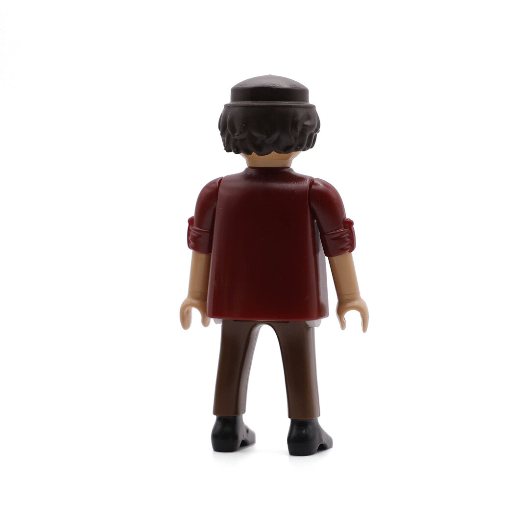 Playmobil Vaquero rojo y marrón básico ¡Mercadillo! | clickclack.es