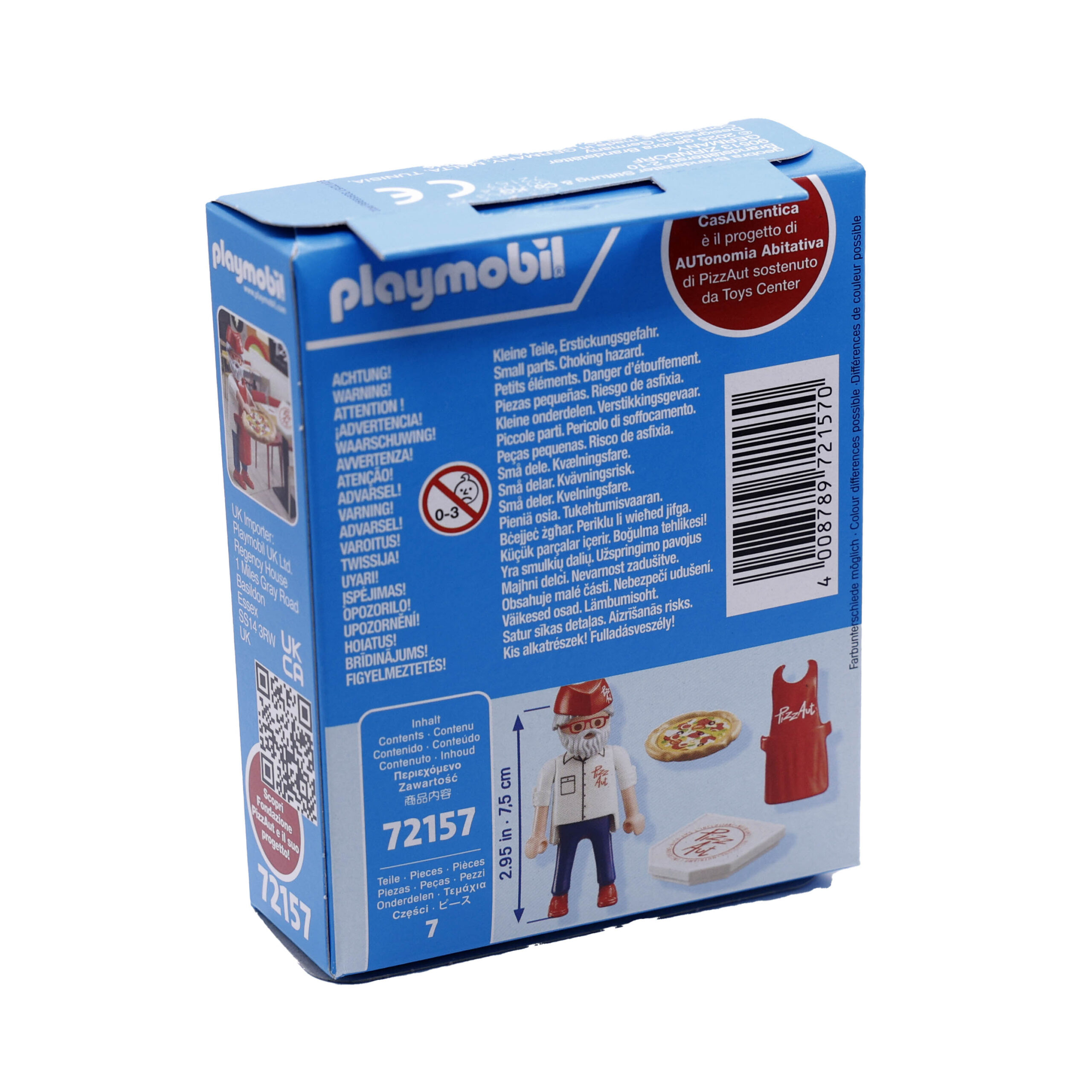 Playmobil 72157 Nico Acampora - Fundador de PizzAut